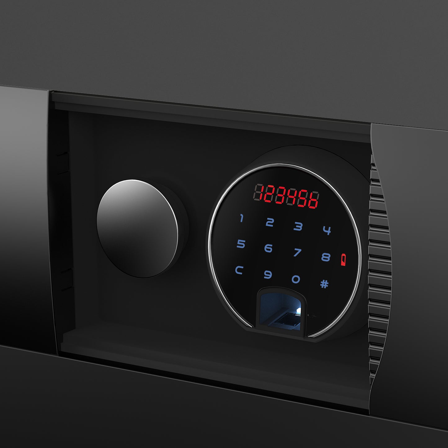 PHOENIX NEXT PLUS LS7013 Series - Luxury Fire Security Safe with Touch Screen Keypad and Fingerprint Lock