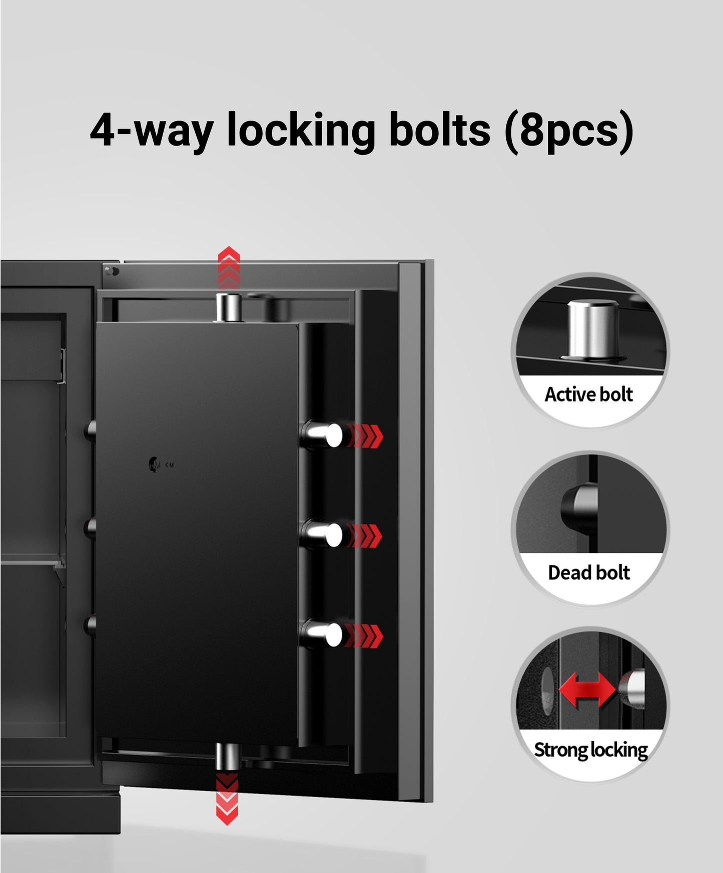 PHOENIX NEXT PLUS LS7013 Series - Luxury Fire Security Safe with Touch Screen Keypad and Fingerprint Lock